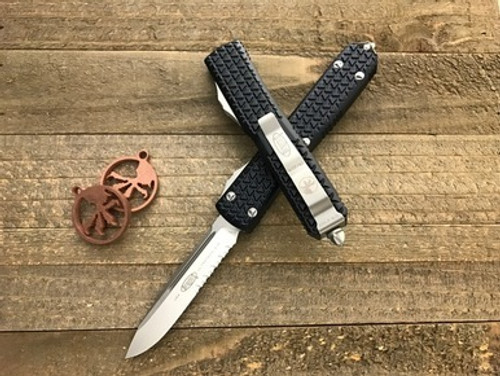 Microtech Ultratech Tri Grip OTF SE Satin Serrated 121-5