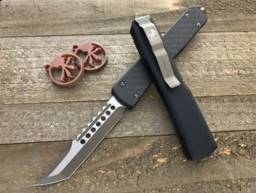 Microtech Ultratech Hellhound Carbon Fiber Bronze Two Tone 119-13CF