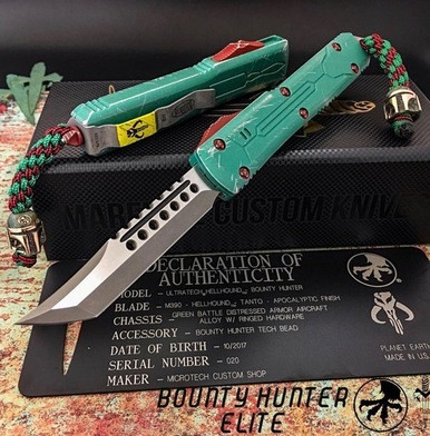 Marfione Custom Bounty Hunter Elite Ultratech Copper Boba Fett Bead