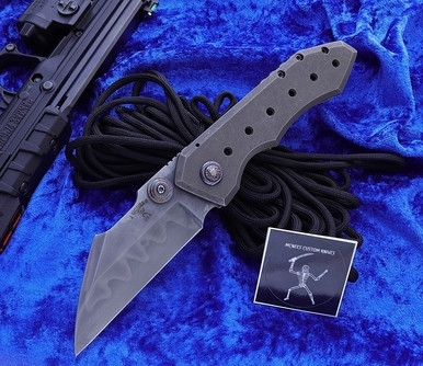 Jonathan McNees/JVO Design Nightshade Timascus Accents/Clip W2 Hamon 2018