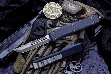 Microtech Ultratech Hellhound CF Bronze TT 119-13CF