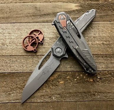 Microtech Sigil MK6 Copper Plate Apocalyptic Stonewash 196-10AP
