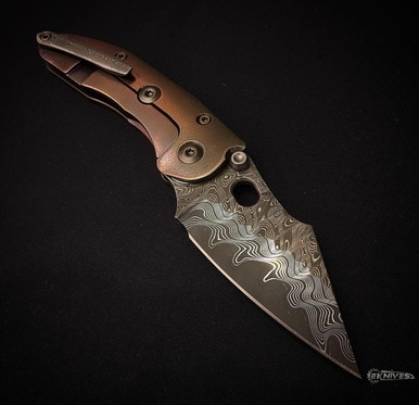 Borka Blades Stitch Bronze Damascus Sebastijan Berenji Custom