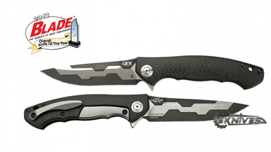 ZERO TOLERANCE 0454 CARBON FIBER KNIFE 4" COMPOSITE BLADE ZT0454