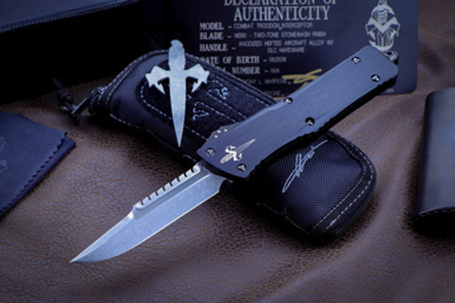 Marfione Combat Troodon Interceptor DLC M390 TT Stonewash