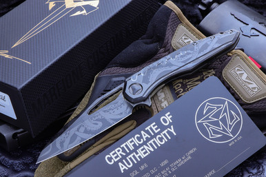 Microtech Marfione Custom Sigil MK6 Ghosted DLC "Squid" (Preowned)