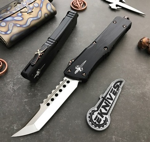 Marfione Custom Hellhound Combat Troodon Copper Accents Tanto Mirror Polished M390