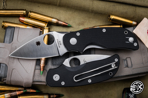 Spyderco CAT Folding Knife 2.4\" Satin C129GP