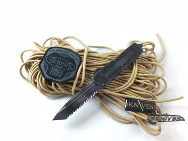 MICROTECH QD SCARAB URBAN CAMO OTF TANTO SERRATED 179-3UC