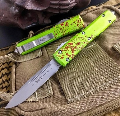 Microtech Ultratech ZombieTech SE Bead Blast 121-7Z