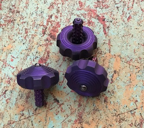 Microtech Marfione Custom Mini Spin Top Purple Haze Titanium