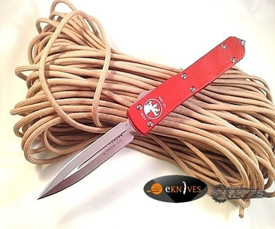 MICROTECH ULTRATECH ORANGE BAYONET STONEWASH SERRATED 120-12OR