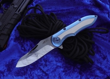 Jerry Moen Blue Max 2 Custom Panther Ivory 3.2" Mirror Polished CTS-XHP