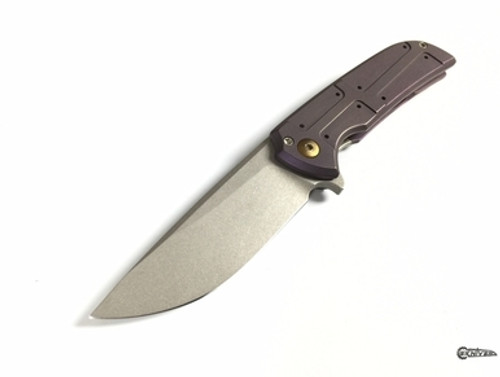 Ferrum Forge NTAC Purple Titanium Flipper