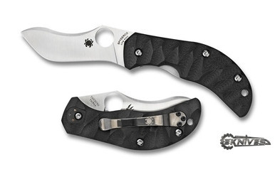 SPYDERCO ZULU JENS ANSO 3" SCIMITAR BLADE C145GP