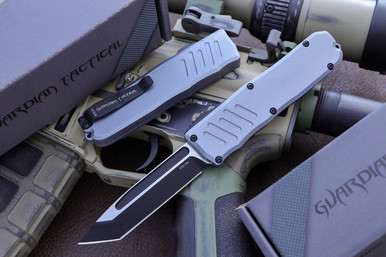 Guardian Tactical RECON-035 Gray OTF 3.3" Tanto Black 99221