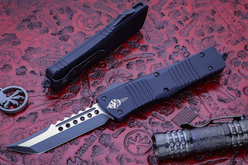 Microtech Combat Troodon Hellhound Tanto DLC 219-1DLC