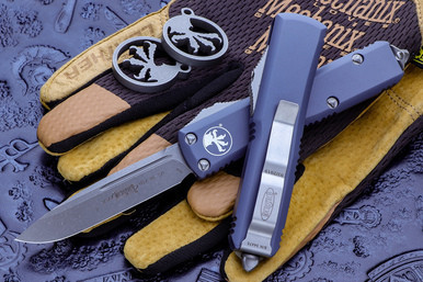Microtech UTX-85 Gray OTF Apocalyptic 231-10APGY