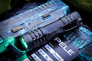 Ti2 Design/CWF Pele' Torch DLC Damask Green Secondary