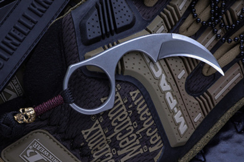 Bastinelli Creations Knives "Diagnostic" Custom Neck Knife Stonewash