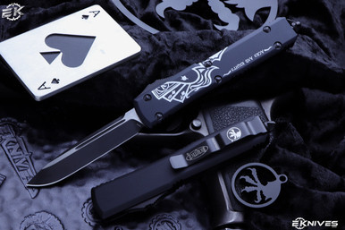 Microtech Ultratech OTF Automatic Knife "Dead Mans Hand" Drop Point 121-1DM
