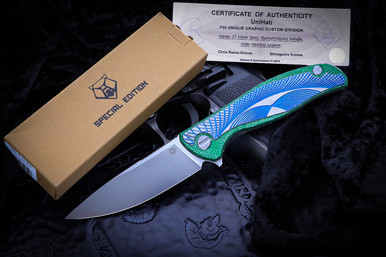 Shirogorov/Chris Reeve Unihati F95 Blue Unique Graphic Custom Division