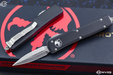 Microtech UTX-70 Cali Legal OTF D/E Dagger 1.9" Stonewash 147-10CA