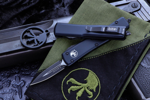 Microtech UTX-70 Black Cali Legal OTF D/E Dagger 1.9" Black CA147-1T