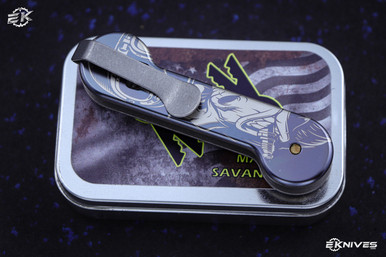 KEYBAR Titanium Gorilla Etched Pocket Key Organizer