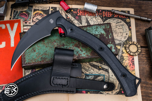 Bastinelli Knives ReaperTAC Tomahawk Fixed Blade G10 (6.7" Black Cerakote)