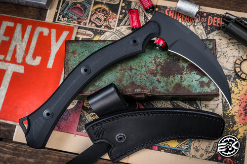 Bastinelli Knives ReaperTAC Tomahawk Fixed Blade G10 (6.7" Black Cerakote)