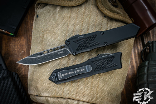 Guardian Tactical GTX-025 OTF Automatic Knife 2.5" Dark Stonewash