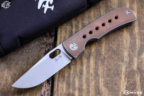 WingManEDC/Tom Mayo MTNT Mach 3 Copper/Titanium 2.8" M390 Satin