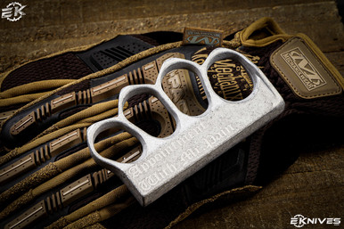 EK "Mr. P" Aluminum Gray Knuck Paper Weight