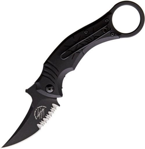 Bastinelli Knives Mako Folder 2.6" PVD Serrated