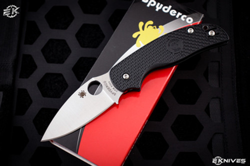 Spyderco SAGE 5 Black FRN Lightweight  3" Satin C123PBK