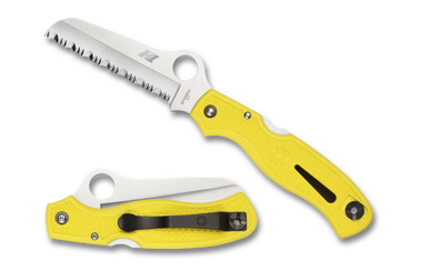 Spyderco Atlantic Salt Yellow Frn C89YL