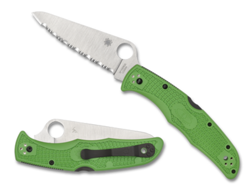 Spyderco Pacific Salt 2 Green Lc200n C91FGR2