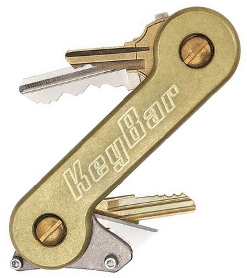 KEYBAR Brass Pocket Key Organizer Tool