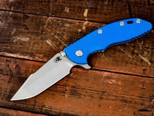 Rick Hinderer Knives XM-18 3.5? Harpoon Spanto-Battle Blue-Blue G10 RHK-162