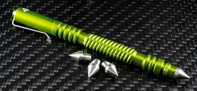 Rick Hinderer Knives Investigator Warhead End Attachment-Stainless Steel RHK-334