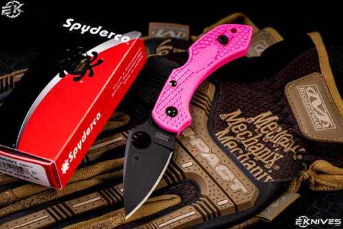 Spyderco Dragonfly 2 Frn Pink Knife 2.28" S30V Black C28FPPNS30VBK2 