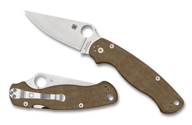 Spyderco Para Military™ 2 Cpm® Cru-Wear® Micarta®  C81MCW2
