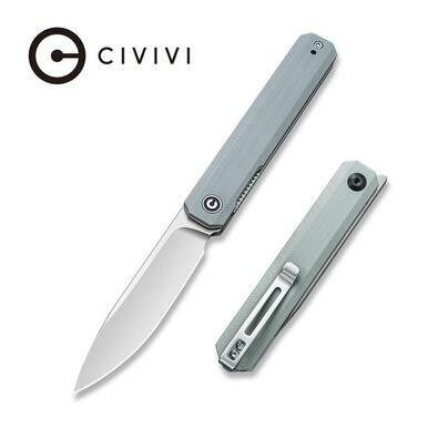 CIVIVI Exarch Front Flipper Knfie Gray G10 Handle (3.22'' Satin D2) C2003A