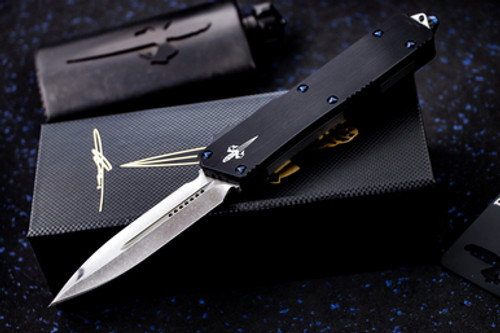 Marfione Custom Scarab II OTF Automatic 3.5" Dagger Stonewash