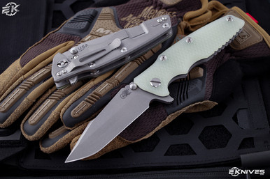 Rick Hinderer Knives Eklipse Translucent 3.5″ Harpoon Spanto Working Finish