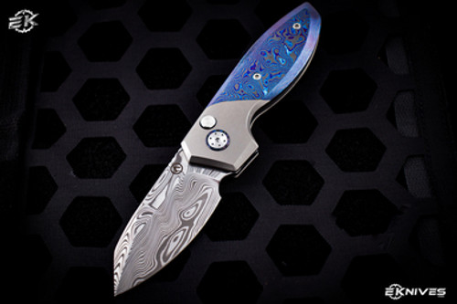 Alliance Designs "Mini Slim Pickins" HD ZircuTi 2.8" Damasteel