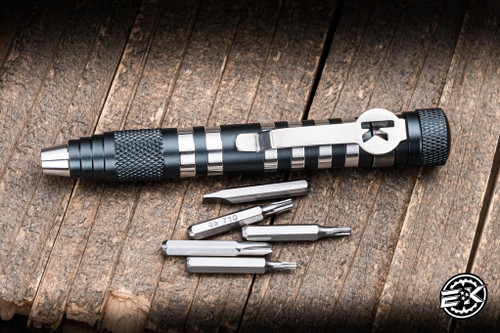 Kershaw TX Tool Aluminum 4.8" 5 Bit Screwdriver Set TX-TOOL