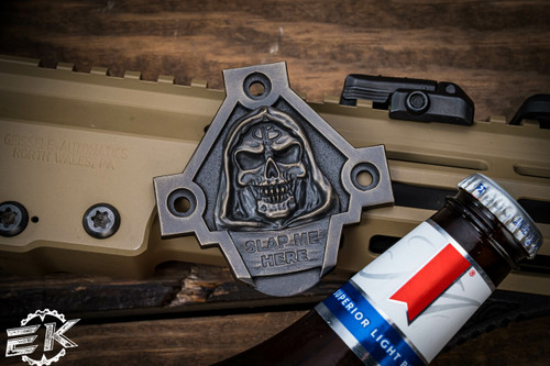 Bastinelli Creations/2 Saints Tactical Custom Bronze Mini Bic Lighter Case  - KnifeCenter - BC-MXCASEBZ