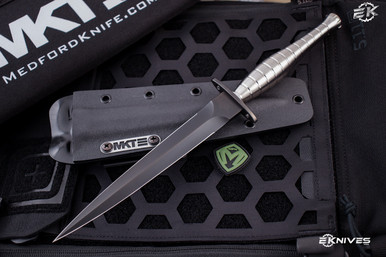 Medford Knives FS Commando Dagger Grooved Titanium 4.25" PVD